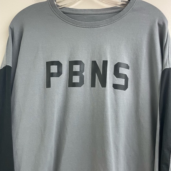 Alphalete men’s PBNS performance fit gray long sleeved t-shirt large - Picture 3 of 10